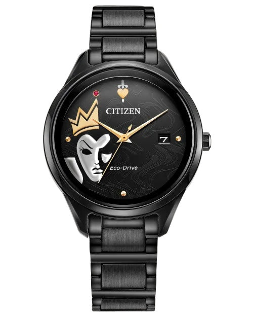 Citizen Evil Queen 37mm Eco-Drive Stainless Steel Watch 