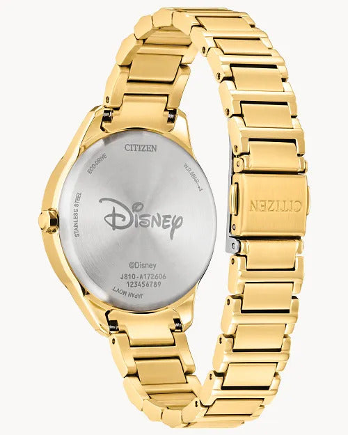 Citizen Mickey Flutterby 37mm Eco-Drive Stainless Steel Watch 