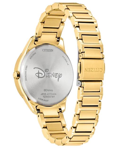 Citizen Mickey Flutterby 37mm Eco-Drive Stainless Steel Watch 