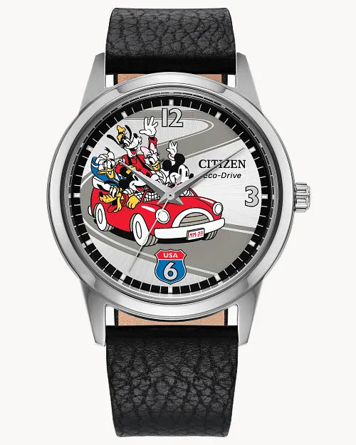 Citizen Sensational Six Road Trip 40mm Eco-Drive Stainless Steel Watch
