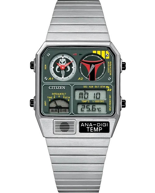 Citizen Boba Fett 33mm Quartz Stainless Steel Watch 