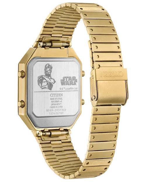 Citizen C-3Po 33.5mm Quartz Stainless Steel Watch 