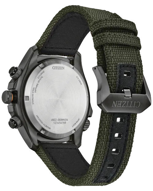 Citizen Promaster Land U822 43.9mm Eco-Drive Stainless Steel Watch 