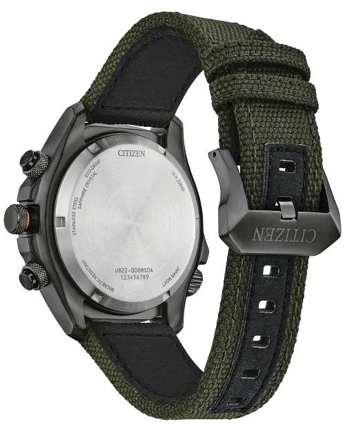 Citizen Promaster Land U822 43.9mm Eco-Drive Stainless Steel Watch 