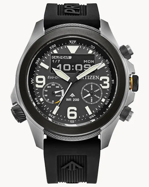 Citizen Promaster Land U822 43.5mm Eco-Drive Watch 