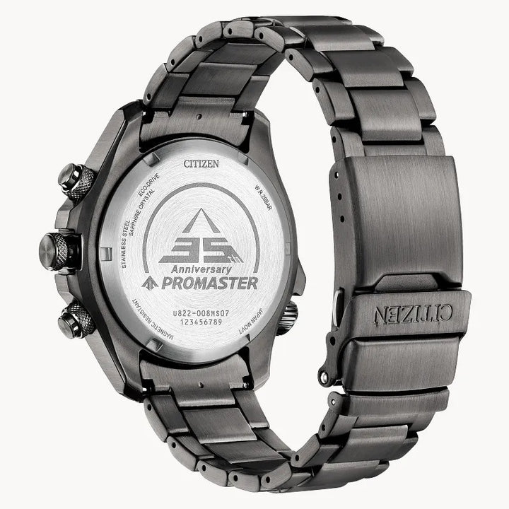 Citizen Promaster Land U822 43.9mm Eco-Drive Stainless Steel Watch 