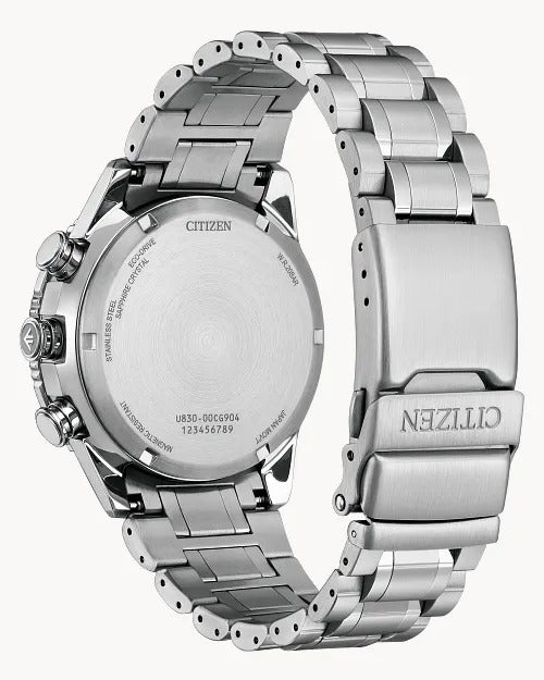 Citizen Promaster Skyhawk U830 43mm Chronogrph Ec-Drive Watch 
