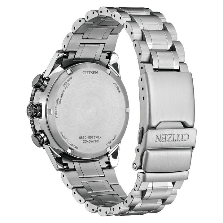Citizen Promaster Skyhawk U830 43mm Eco-Drive Stainless Steel Watch 