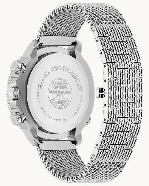 Citizen Eco-Drive Promaster Navihawk A-T Chronograph 48MM Watch. JY803