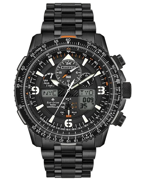 Citizen Promaster Skyhawk A-T 45mm Eco-Drive Stainless Steel Watch 