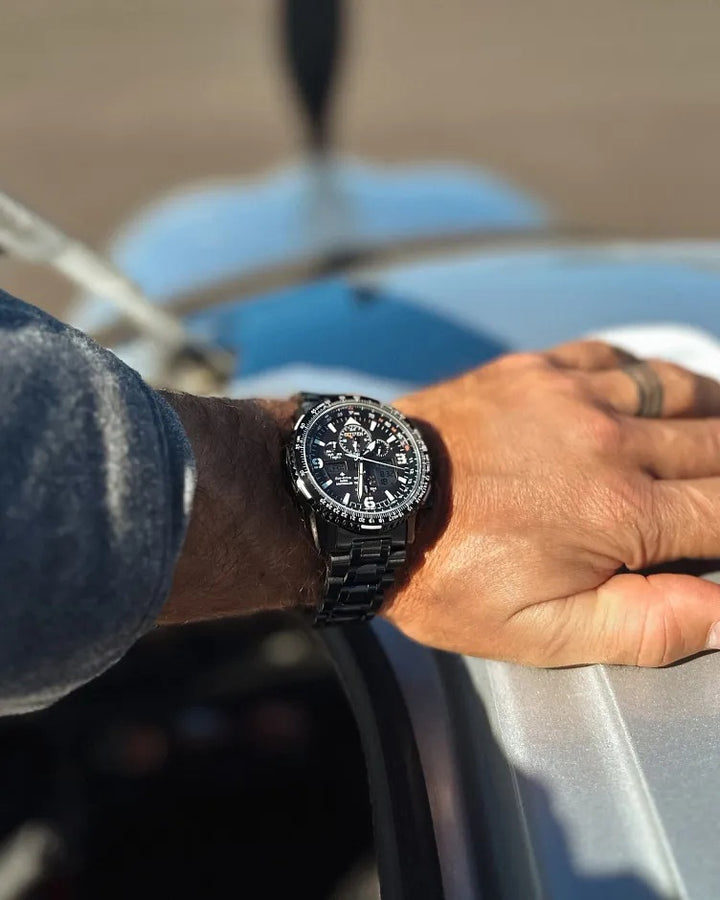 Citizen Promaster Skyhawk A-T 45mm Eco-Drive Stainless Steel Watch 