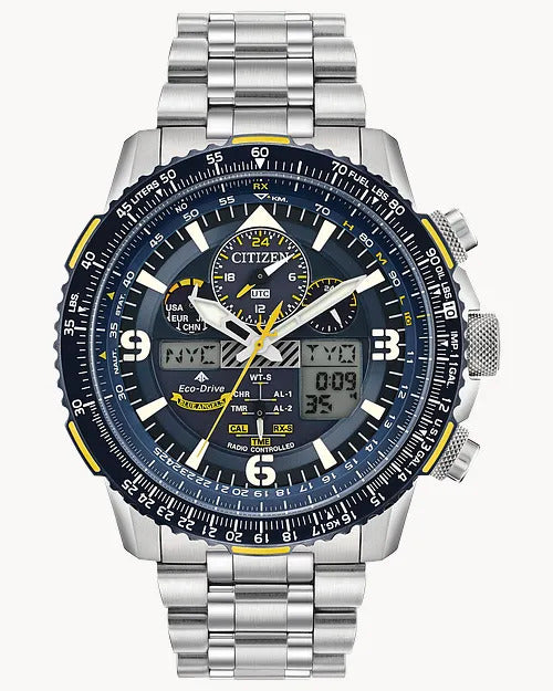 Citizen Promaster Skyhawk A-T 45mm Eco-Drive Stainless Steel Watch 