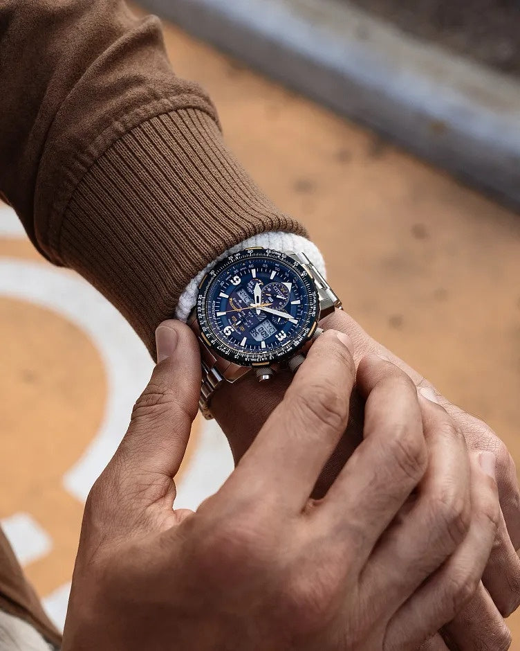 Citizen Promaster Skyhawk A-T 45mm Eco-Drive Stainless Steel Watch 