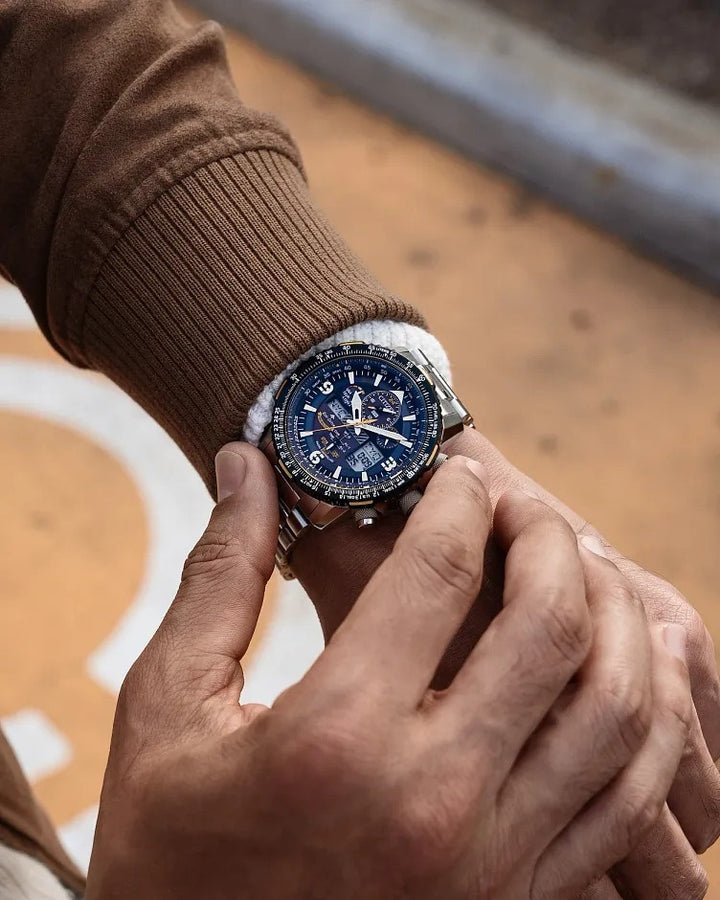 Citizen Promaster Skyhawk A-T 45mm Eco-Drive Stainless Steel Watch 