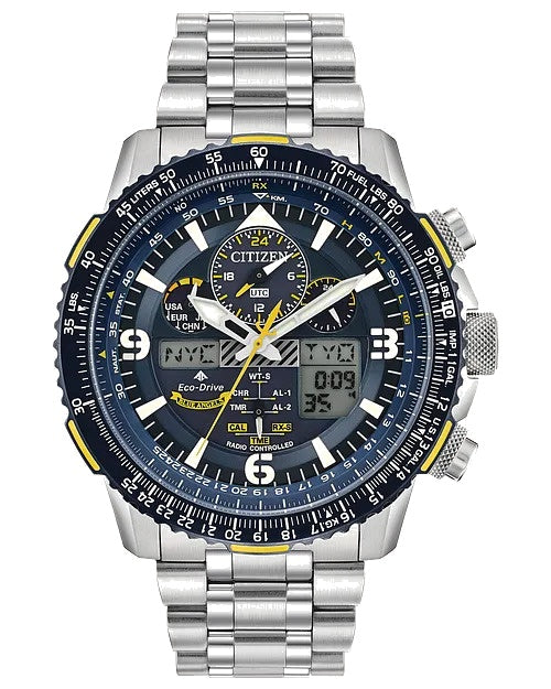 Citizen Promaster Skyhawk A-T 45mm Eco-Drive Stainless Steel Watch 