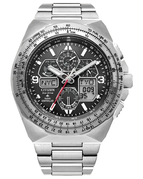 Citizen Promaster Skyhawk A-T 46mm Chronograph Eco-Drive Watch 