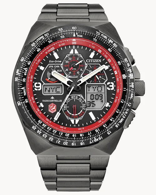 Citizen Promaster Skyhawk A-T 46mm Eco-Drive Stainless Steel Watch 