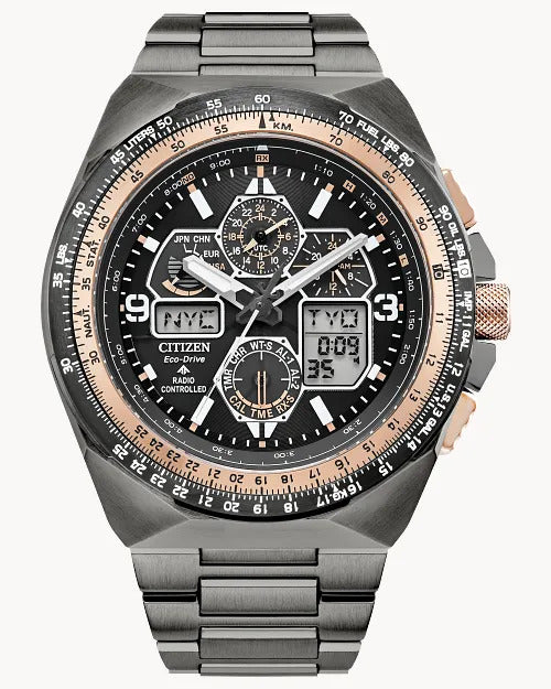 Citizen Promaster Skyhawk A-T 46mm Eco-Drive Stainless Steel Watch 
