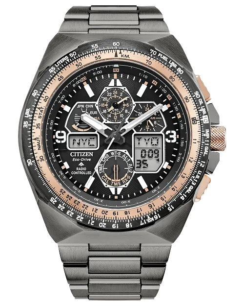 Citizen Promaster Skyhawk A-T 46mm Eco-Drive Stainless Steel Watch 