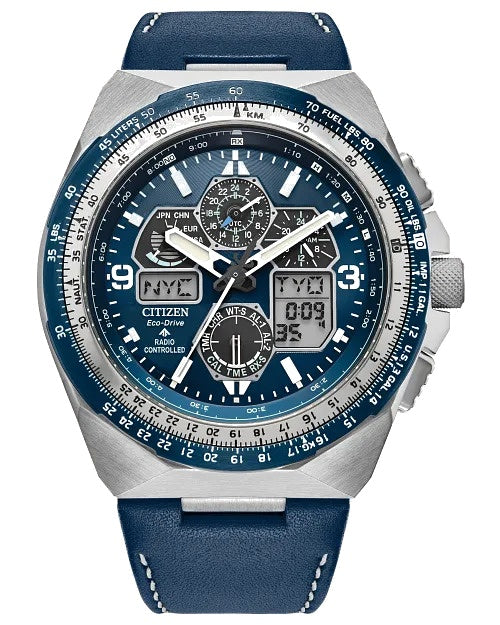 Citizen Promaster Skyhawk A-T 46mm Eco-Drive Stainless Steel Watch 