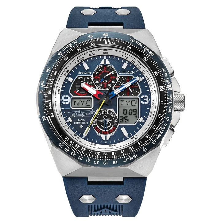 Citizen Promaster Sikorsky 46mm Eco-Drive Stainless Steel Watch 