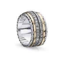 Silver Gate Life Meditation Ring - Size 7