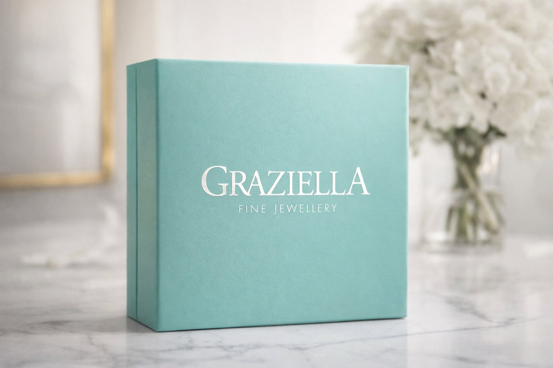 Graziella Sterling Silver 18 Cubic Zirconia Morse Code ILU Necklace
