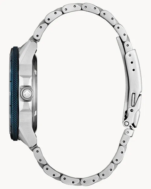 Citizen Promaster Air Gmt 44.5mm Automatic Stainless Steel Watch 