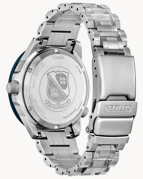 Citizen Promaster Air Gmt 44.5mm Automatic Stainless Steel Watch 