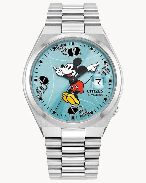 Citizen Tsuyosa Mickey Mouse 40mm Automatic Stainless Steel Watch 