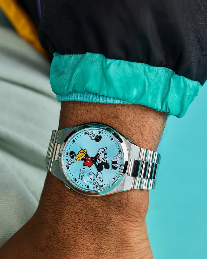 Citizen Tsuyosa Mickey Mouse 40mm Automatic Stainless Steel Watch 