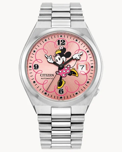 Citizen Tsuyosa Minnie Mouse 120mm Automatic Stainless Steel Watch 