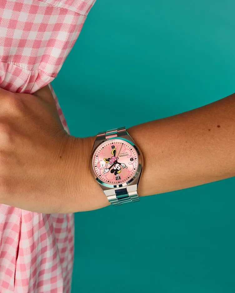 Citizen Tsuyosa Minnie Mouse 120mm Automatic Stainless Steel Watch 