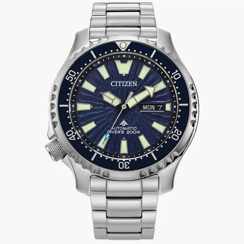 Citizen Promaster Dive 200m 44mm Automatic Watch. NY0136-52L.