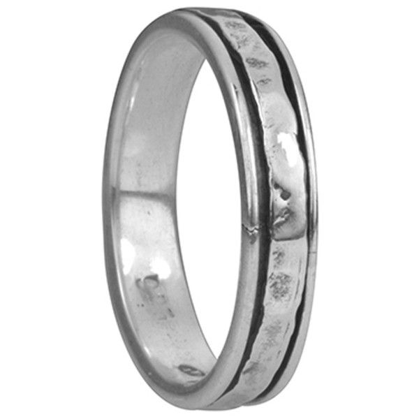 Silver Gate Prana Meditation Ring - Size 10