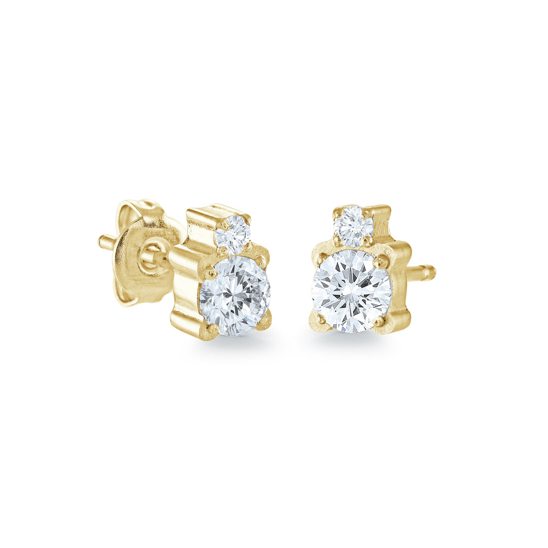 Veloria Double Cz Studs