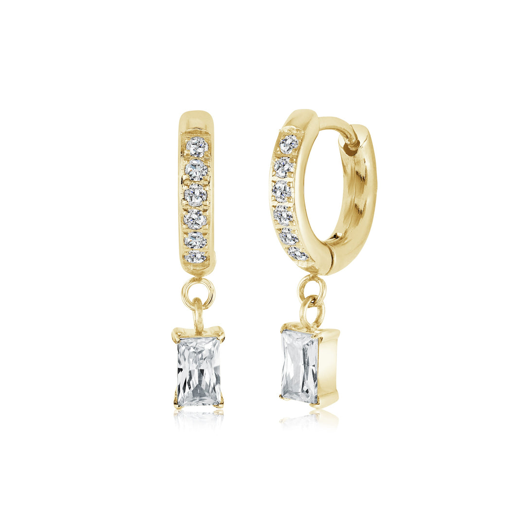 Veloria 3mm Emerald Cz Dangles