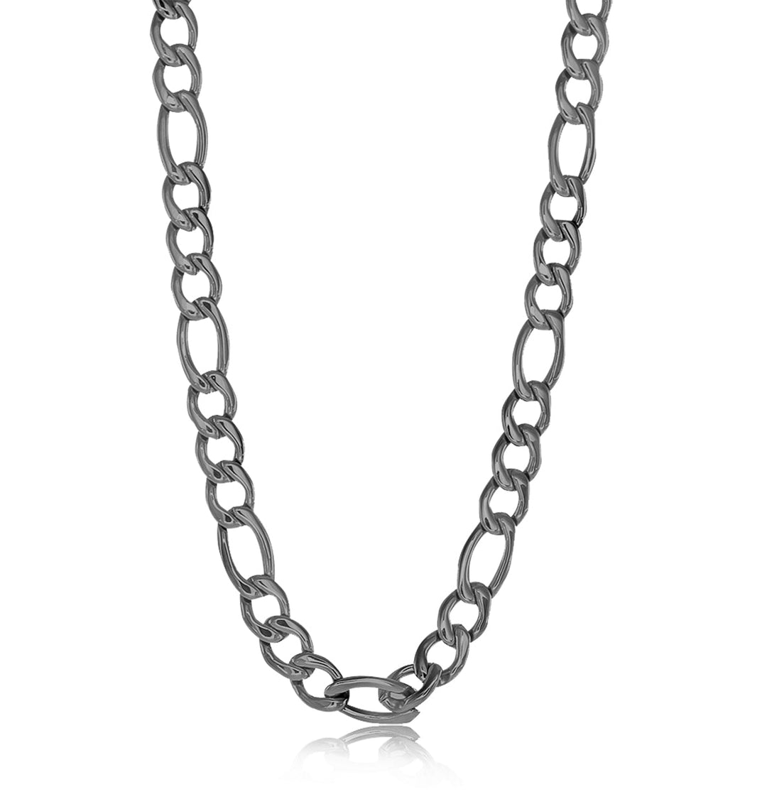 Italgem Steel Figaro Chain 6mm