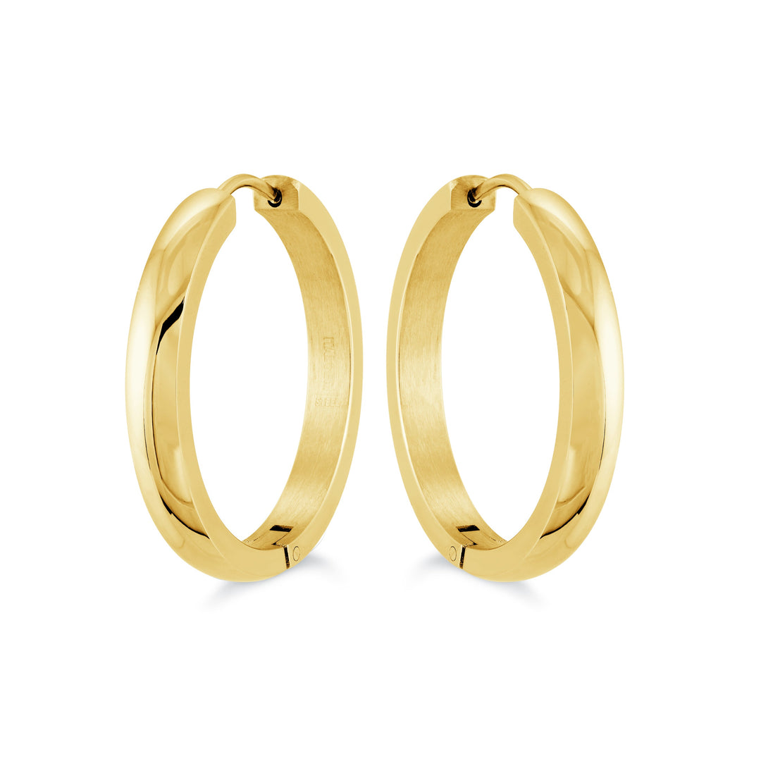 Italgem Steel Classic Hoops 26.5mm