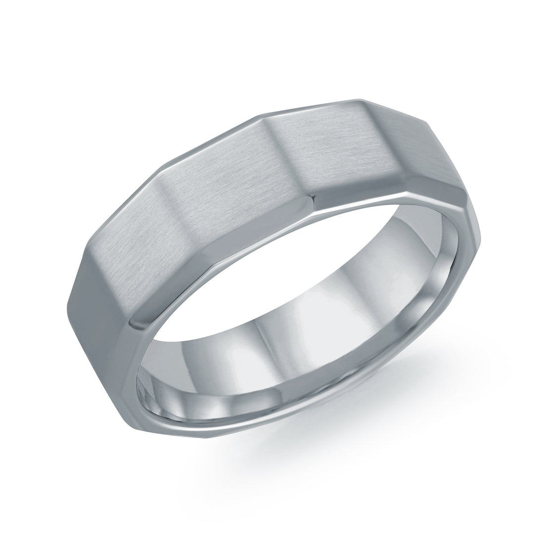 Italgem Steel Steel Edge Ring 7mm