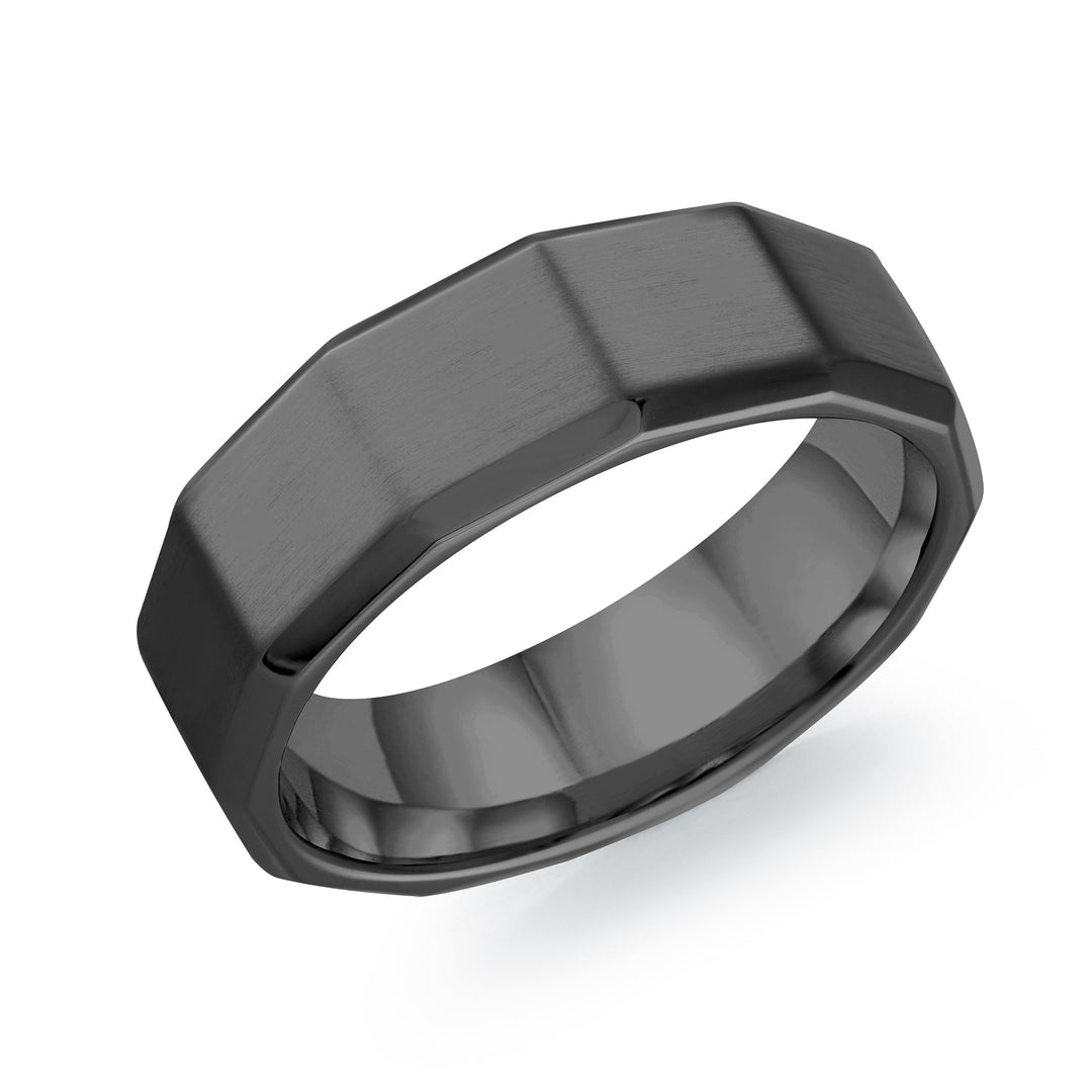 Italgem Steel Steel Edge Ring 7mm