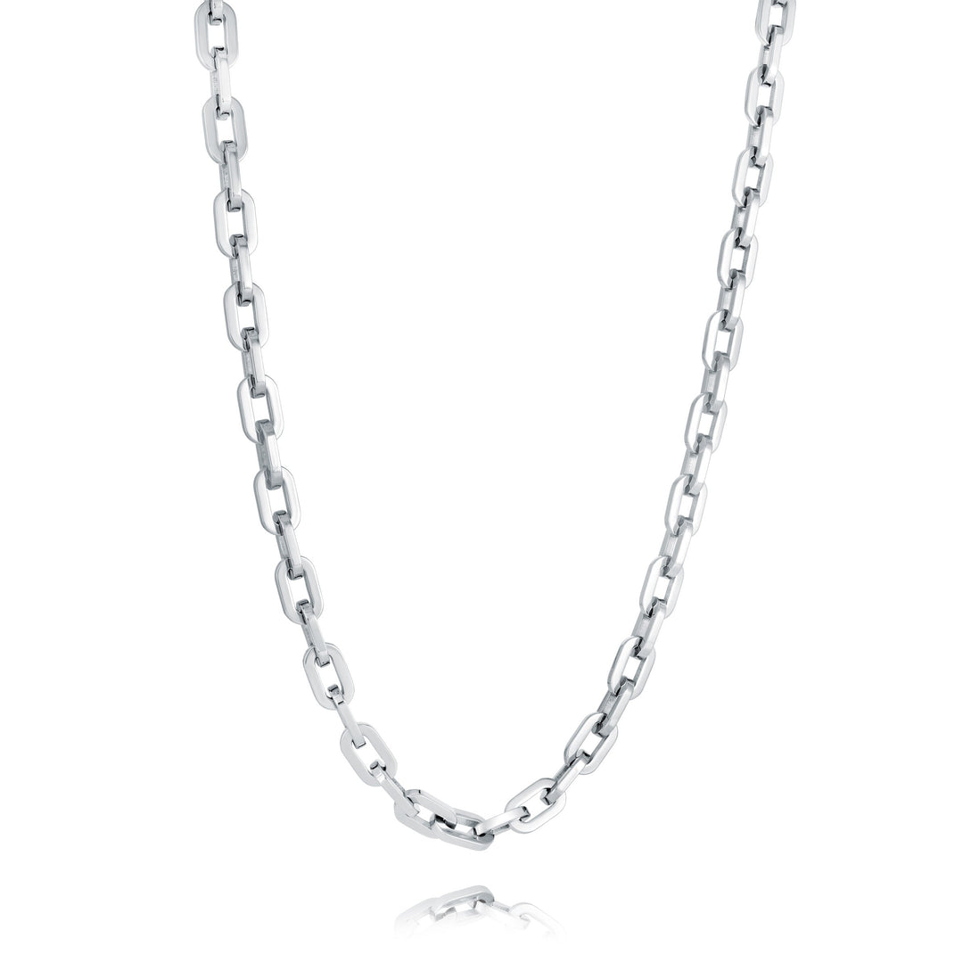 Italgem Steel Round Links Polished Chain 7mm
