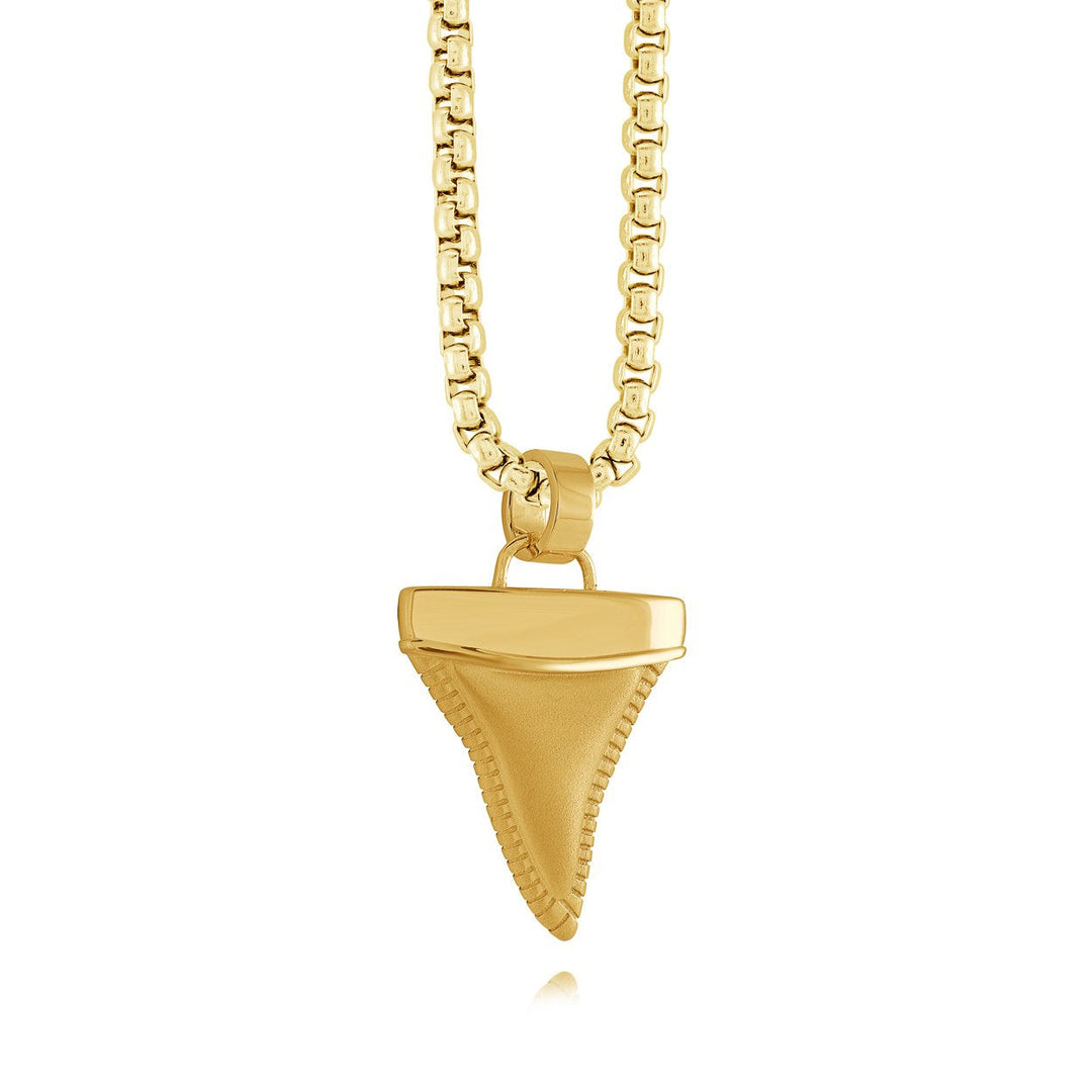 Italgem Steel Shark Tooth Pendant