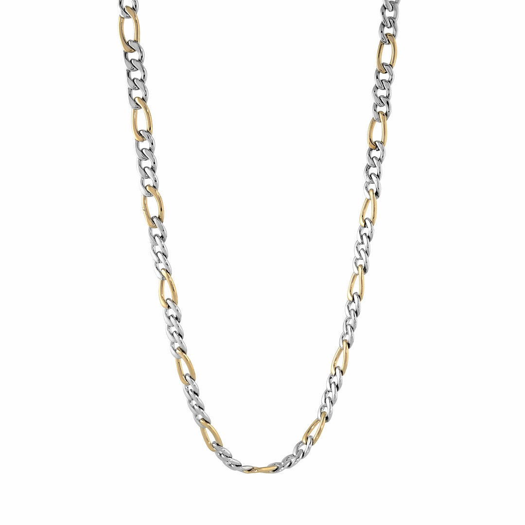 Italgem Steel Figaro Link Chain 4.5mm