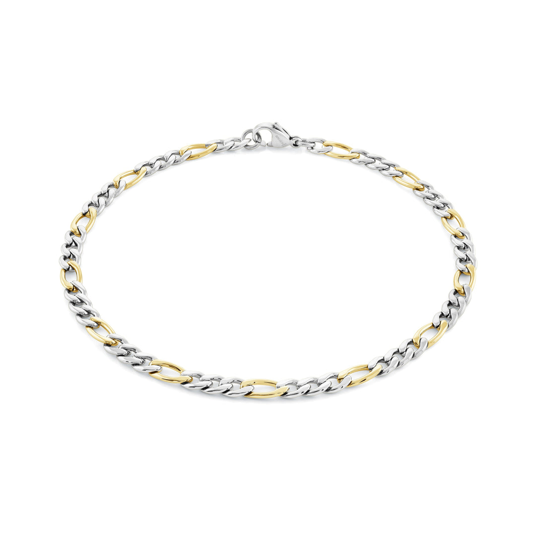 Veloria 4.5mm Figaro Anklet