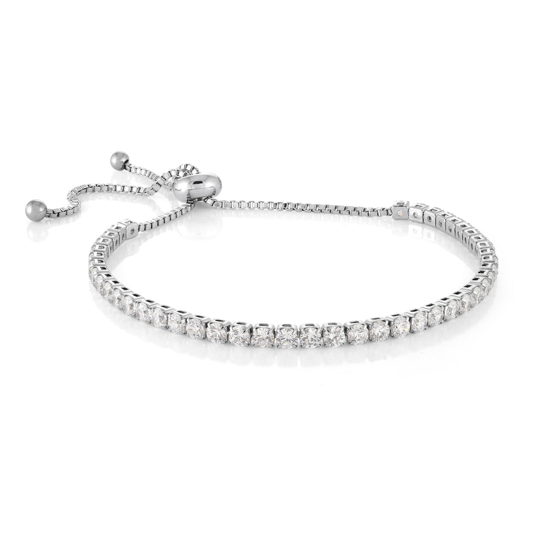 Italgem Steel Extending Tennis Bracelet 3mm