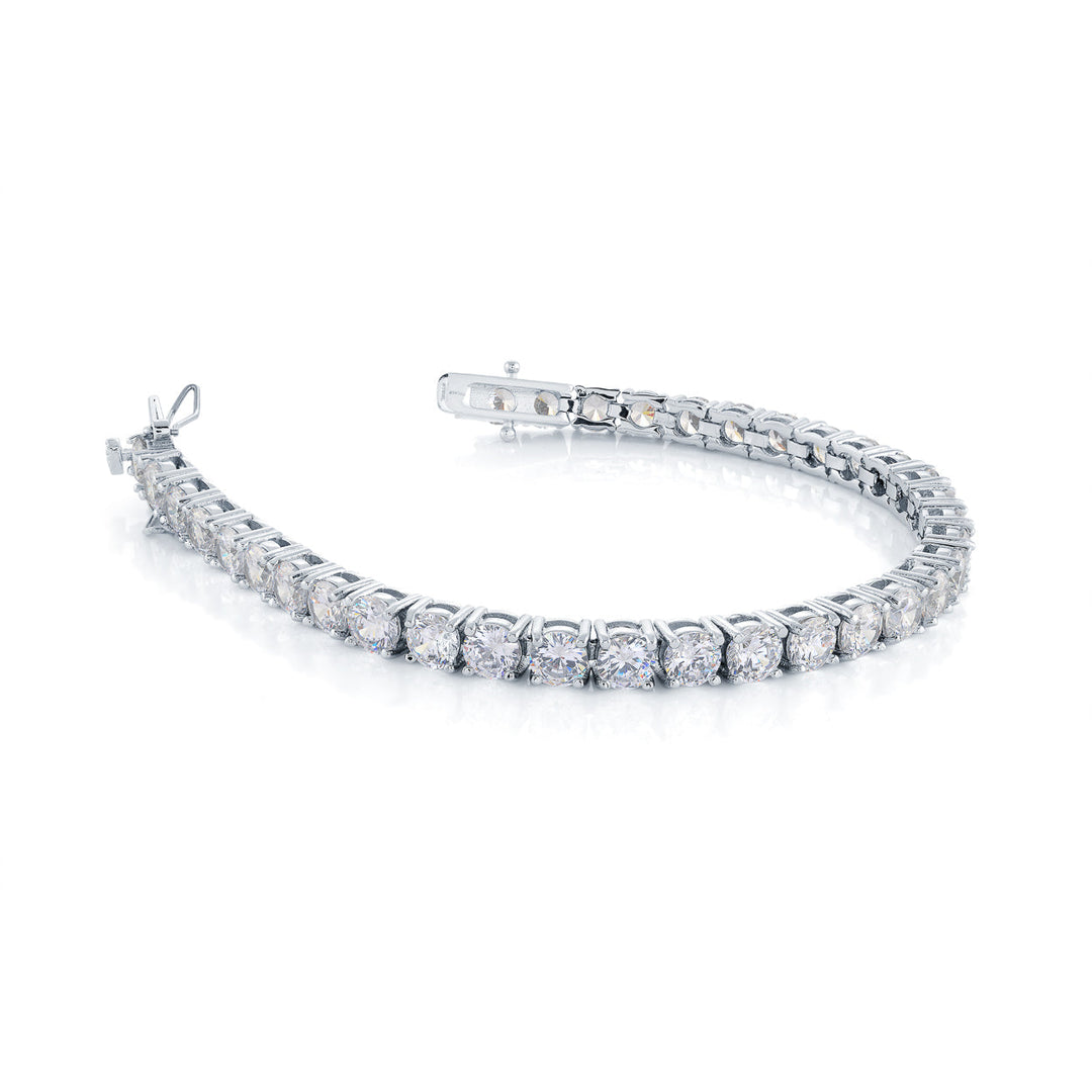 Italgem Steel Tennis Bracelet 5mm