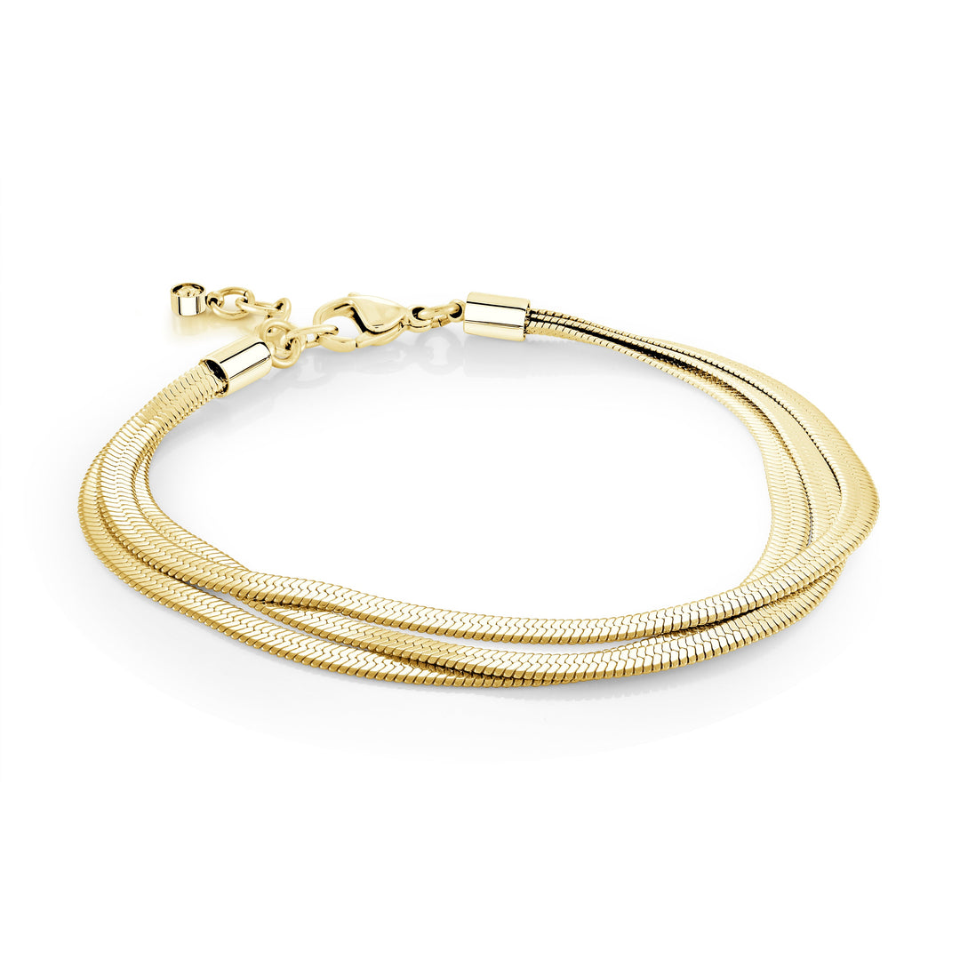 Italgem Steel Freya Herringbone Bracelet