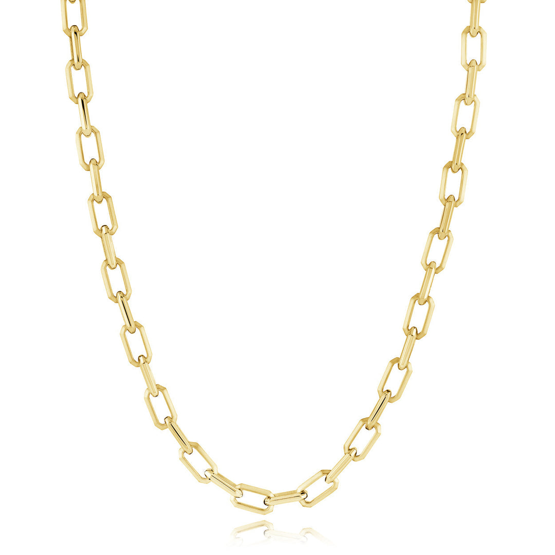 Italgem Steel Rectangular Link Chain 6.5MM