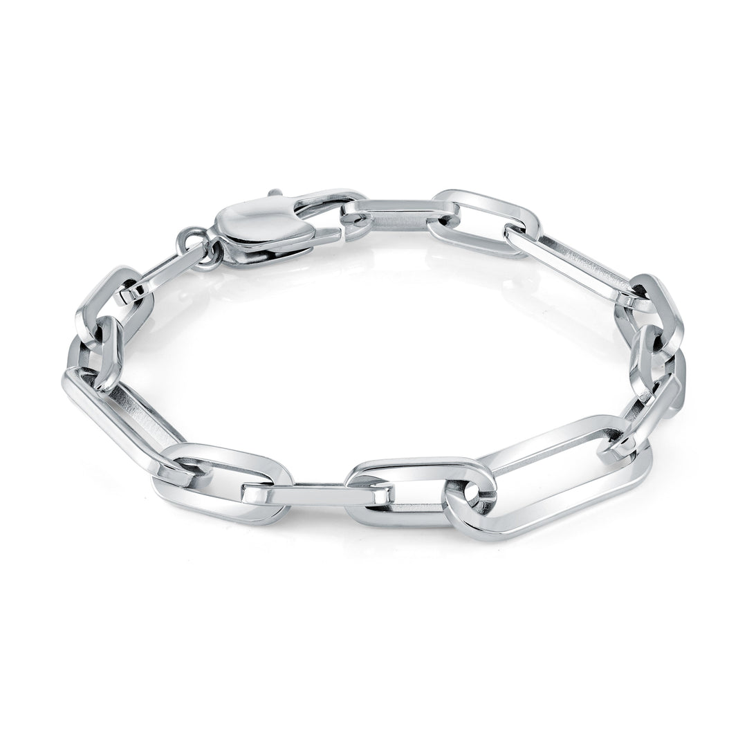 Veloria 7mm Oval Double Link Surface Bracelet